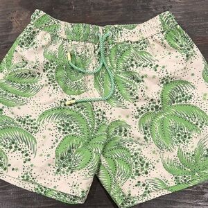 Tómbolo palm fronds swim trunk green